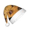 EniLsa Chocolate Cookie Print,Christmas Santa Hats For Children 14.2x11 Inch Christmas Santa Hats Party Supplies view 2