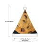 EniLsa Chocolate Cookie Print,Christmas Santa Hats For Children 14.2x11 Inch Christmas Santa Hats Party Supplies view 3
