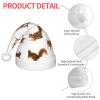 EniLsa Cute Squirrel Print,Christmas Santa Hats For Children 14.2x11 Inch Christmas Santa Hats Party Supplies view 4