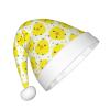 EniLsa Yellow Chicken Print,Christmas Santa Hats For Children 14.2x11 Inch Christmas Santa Hats Party Supplies view 2