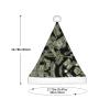 EniLsa Dollar Sign Money Print,Christmas Santa Hats For Children 14.2x11 Inch Christmas Santa Hats Party Supplies view 3