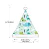 EniLsa Dinosaur Pattern Print,Christmas Santa Hats For Children 14.2x11 Inch Christmas Santa Hats Party Supplies view 3