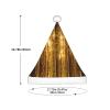 EniLsa Gold Sequin Sparkle Print,Christmas Santa Hats For Children 14.2x11 Inch Christmas Santa Hats Party Supplies view 3