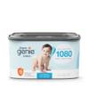 The Diaper Genie Jumbo+ Square Refill, with continuous film, can hold up to 1080 newborn-sized diapers per refill. view 1