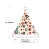 EniLsa Colorful Heart Pattern Print,Christmas Santa Hats For Children 14.2x11 Inch Christmas Santa Hats Party Supplies view 3