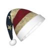 EniLsa American Flag Print,Christmas Santa Hats For Children 14.2x11 Inch Christmas Santa Hats Party Supplies view 2
