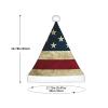 EniLsa American Flag Print,Christmas Santa Hats For Children 14.2x11 Inch Christmas Santa Hats Party Supplies view 3