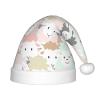 EniLsa Cute Colorful Sheep Cartoon Pattern Print,Christmas Santa Hats For Children 14.2x11 Inch Christmas Santa Hats Party Supplies view 1