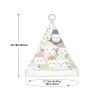EniLsa Cute Colorful Sheep Cartoon Pattern Print,Christmas Santa Hats For Children 14.2x11 Inch Christmas Santa Hats Party Supplies view 3