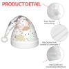 EniLsa Cute Colorful Sheep Cartoon Pattern Print,Christmas Santa Hats For Children 14.2x11 Inch Christmas Santa Hats Party Supplies view 4