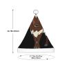 Animal Cow Print,Christmas Santa Hats For Children 14.2x11 Inch Christmas Santa Hats Party Supplies view 3
