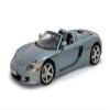 Carrera GT Silver with Black Interior 1/18 Diecast Model Car by Motormax 73163s-bk view 1