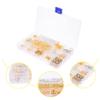 Housoutil 159Pcs Hair Braiding Beads Rings Set, Zinc Alloy Braid Jewelry view 2