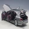 LS500h Manganese Luster Gray Metallic with Crimson and Black Interior 1/18 Model Car by Autoart 78867 view 2