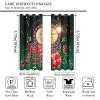 FBMLBRB Brebasf Cool Casino Game Perforated Window Treatments,Poker Tournament Roulette Colorful Chips Poker Cards Print Curtain Suitable for Bedroom,Living Room,Kitchen-2 Panels 72" L x 31.5" W view 2