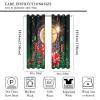 FBMLBRB Brebasf Cool Casino Game Perforated Window Treatments,Poker Tournament Roulette Colorful Chips Poker Cards Print Curtain Suitable for Bedroom,Living Room,Kitchen-2 Panels 54" L x21 W view 2