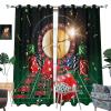 FBMLBRB Brebasf Cool Casino Game Perforated Window Treatments,Poker Tournament Roulette Colorful Chips Poker Cards Print Curtain Suitable for Bedroom,Living Room,Kitchen-2 Panels 54" L x21 W view 3