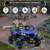 OTTARO 2 Seater Ride on Car Truck,24V Electric Vehicle Car for Kids 3-8 Years,200W Motors,4 Shock Absorbers, Music Play,Bright Light, Remote Control(Blue) view 2