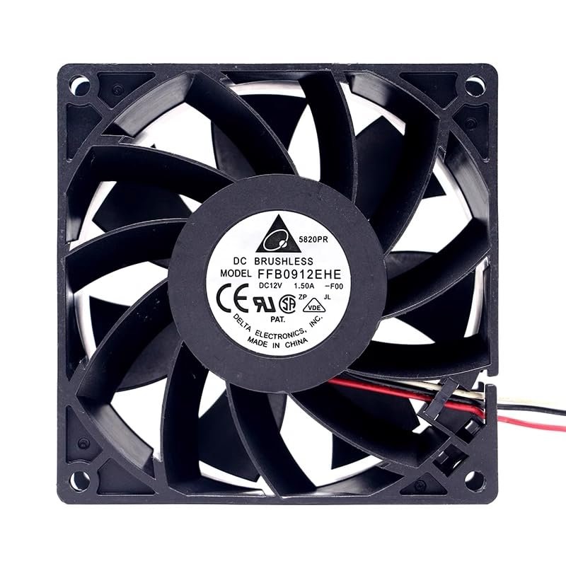 FFB0912EHE Fan 9038 FFB0912EHE 12V 1.5A 9CM Violent Cooling Fan