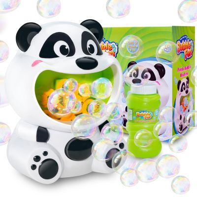 Panda Bubble Machine Toys for Toddlers Kids Bubble Maker Blower with 4oz Bubble Solution Ideal Outdoor Party Toys Gift for Toddlers