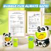 Panda Bubble Machine Toys for Toddlers Kids Bubble Maker Blower with 4oz Bubble Solution Ideal Outdoor Party Toys Gift for Toddlers view 2