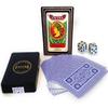 Baraja Espanola con Dados 54-Card Deck with a Set of Dices - Mazo de Cartas Faisan Spanish Playing Cards Red and Blue Assorted Colors view 1