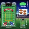 Hooqict Pin The Football on The Goalpost Football Party Games for Kids Game Day Boys Sports Theme Birthday Party Decorations, Large Poster With 36 Rugby Stickers view 2