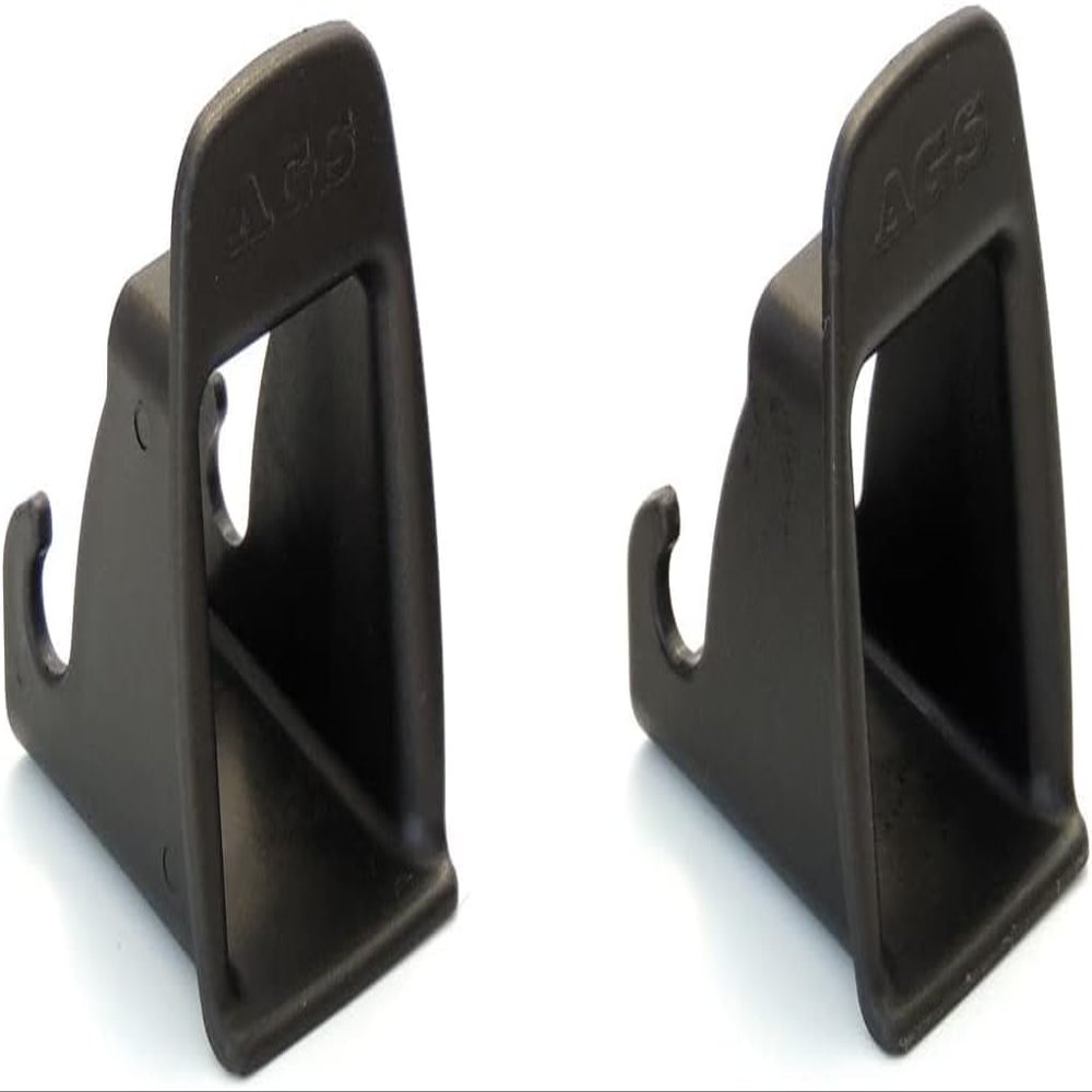 1 Pair Car Seat Isofix Guide Groove Car Child Seat ISOFIX Locater Guide Universal Fit Black