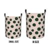 Foruidea Abstract Polka Dot Pattern Laundry Basket,Laundry Hamper,Collapsible Storage Bin, Oxford Fabric Clothes Baskets,Nursery Hamper For Home,Office,Dorm,Gift Basket view 4