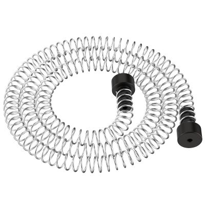 Fologtoo Zipline Spring Brake, 6.5ft Extra Long Heavy Duty Stainless Steel Zipline Brake Stopper, Zip Line Kit for Backyard Zipline Spring for 3/16 1/4 5/16 3/8 inch Cable