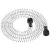 Fologtoo Zipline Spring Brake, 6.5ft Extra Long Heavy Duty Stainless Steel Zipline Brake Stopper, Zip Line Kit for Backyard Zipline Spring for 3/16 1/4 5/16 3/8 inch Cable view 1