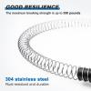 Fologtoo Zipline Spring Brake, 6.5ft Extra Long Heavy Duty Stainless Steel Zipline Brake Stopper, Zip Line Kit for Backyard Zipline Spring for 3/16 1/4 5/16 3/8 inch Cable view 2