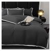 ADovz Simple Solid Colour Bedding Set Bedroom Dormitory Duvet Cover Pillowcase Sheet Set,Bed Sheets view 3