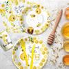 APOWBLS First Bee Day Birthday Party Decorations Tableware - Bumble Bee 1st Birthday Party Supplies, Plate, Napkin, Tablecloth, Fork | Serves 24 view 4