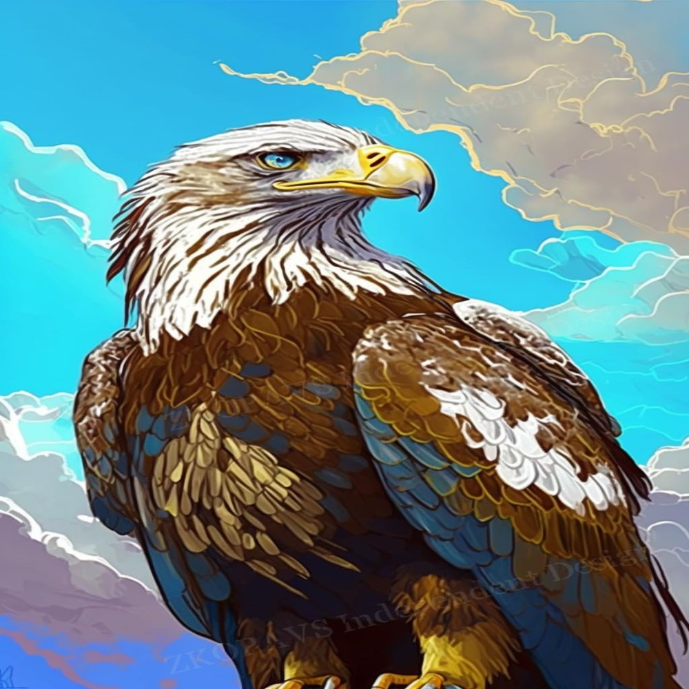 Winter Warm Christmas Thanksgiving Gifts - Eagle in The Sky 120 Piece More Difficult Challenge Puzzles (Wooden Puzzles Includes Beautiful Gift Box) for All Adult Beginners