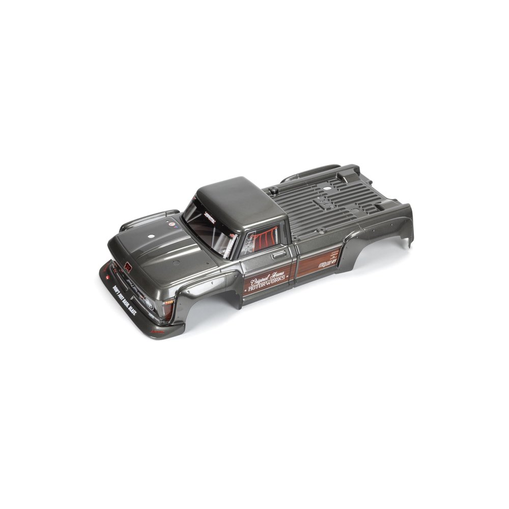 ARRMA Outcast 4x4 BLX Painted Decaled Trimmed Body (Gunmetal), ARA402360