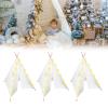 3pcs Teepee Tent with 10FT String Lights for Kids, Canvas Teepee Play Tent, Indoor & Outdoor Playing Tents with for Girls & Boys Party Indoor Outdoor Games (White) view 1