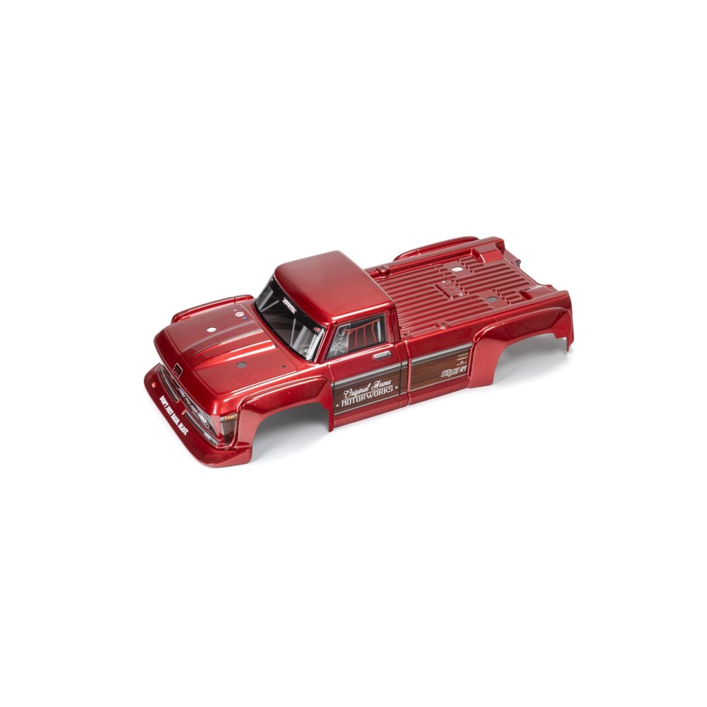 ARRMA Outcast 4x4 BLX Painted Decaled Trimmed Body (Red), ARA402361