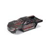 ARRMA KRATON 6S EXB BLX Painted Decalled Trimmed Body (Black/Red), ARA406169 view 1
