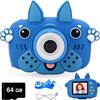 GKidz Kids Camera for Boys & Girls Toy Camera Age 3-12 Years Old Young Photographers with 64GB SD Card, Hanging Belt & Durable Silicone Case Ideal Gift for Kids | Camera for Kids | Toddler Camera view 1