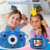 GKidz Kids Camera for Boys & Girls Toy Camera Age 3-12 Years Old Young Photographers with 64GB SD Card, Hanging Belt & Durable Silicone Case Ideal Gift for Kids | Camera for Kids | Toddler Camera view 2