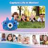 GKidz Kids Camera for Boys & Girls Toy Camera Age 3-12 Years Old Young Photographers with 64GB SD Card, Hanging Belt & Durable Silicone Case Ideal Gift for Kids | Camera for Kids | Toddler Camera view 4