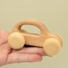 Free Shipping Natural Smiley Car, DC04 : Eco-Friendly Gift with Montessori and Waldorf Educational Influence Lotes Toys Baby Gift view 2