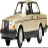 240 GL Gold Metallic NEX Models 1/24 Diecast Model Car by Welly 24102gld view 2