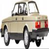 240 GL Gold Metallic NEX Models 1/24 Diecast Model Car by Welly 24102gld view 3