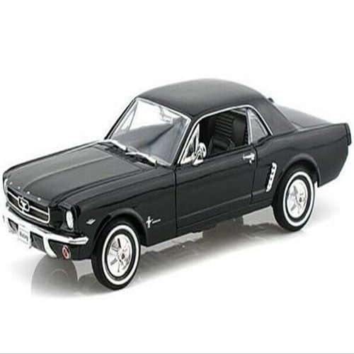 1964 1/2 Coupe Hard Top Black 1/24 Diecast Model Car by Welly 22451bk