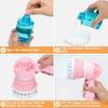 Sloosh Bubble Machine Gun with Solution Refill, Removable Fan, Rocket Shape Bubble Guns Blaster for Kids Adults, Summer Toys, Party, Easter, Birthday Gift, Outdoor view 4