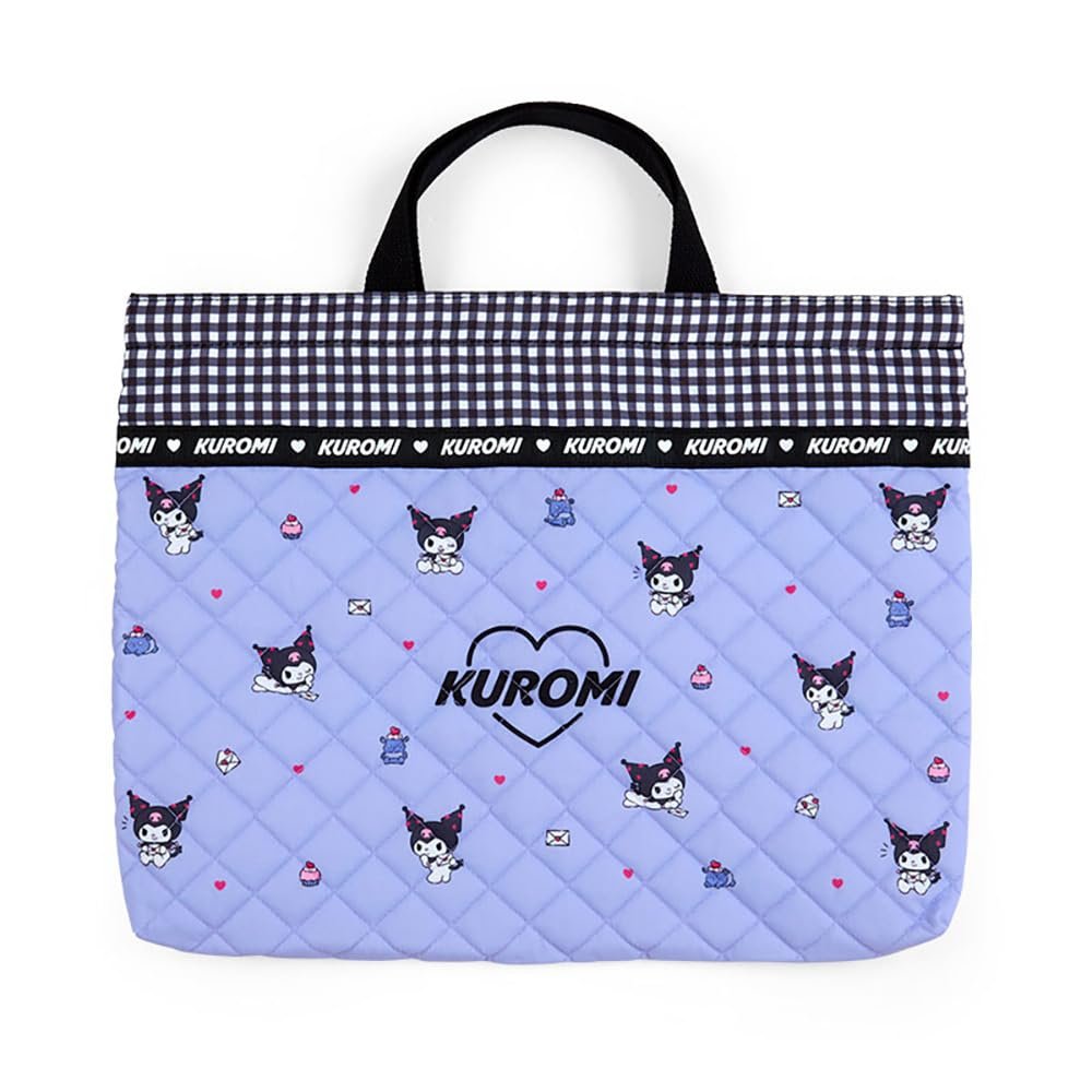 Sanrio 207861 Sanrio Kurumi-chan Quilted Handbag 11.8 x 16.5 x 1.6 inches (30 x 42 x 4 cm), Quilted Bag, Character
