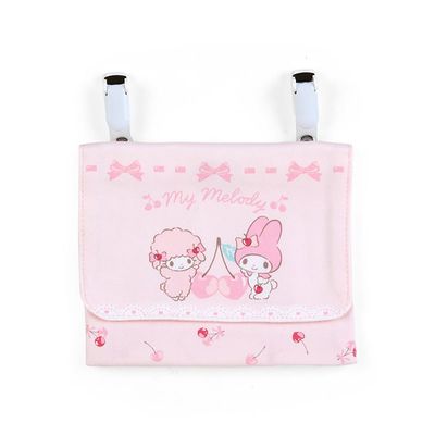 Sanrio 989479 My Melody Pocket Pouch, My Melody, 4.3 x 5.5 x 1.2 inches (11 x 14 x 3 cm), Character