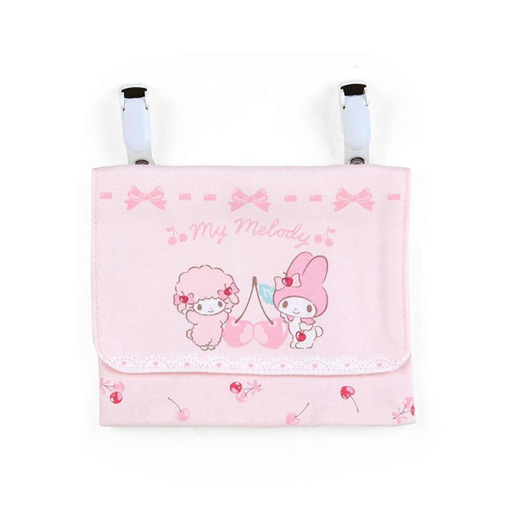 Sanrio 989479 My Melody Pocket Pouch, My Melody, 4.3 x 5.5 x 1.2 inches (11 x 14 x 3 cm), Character